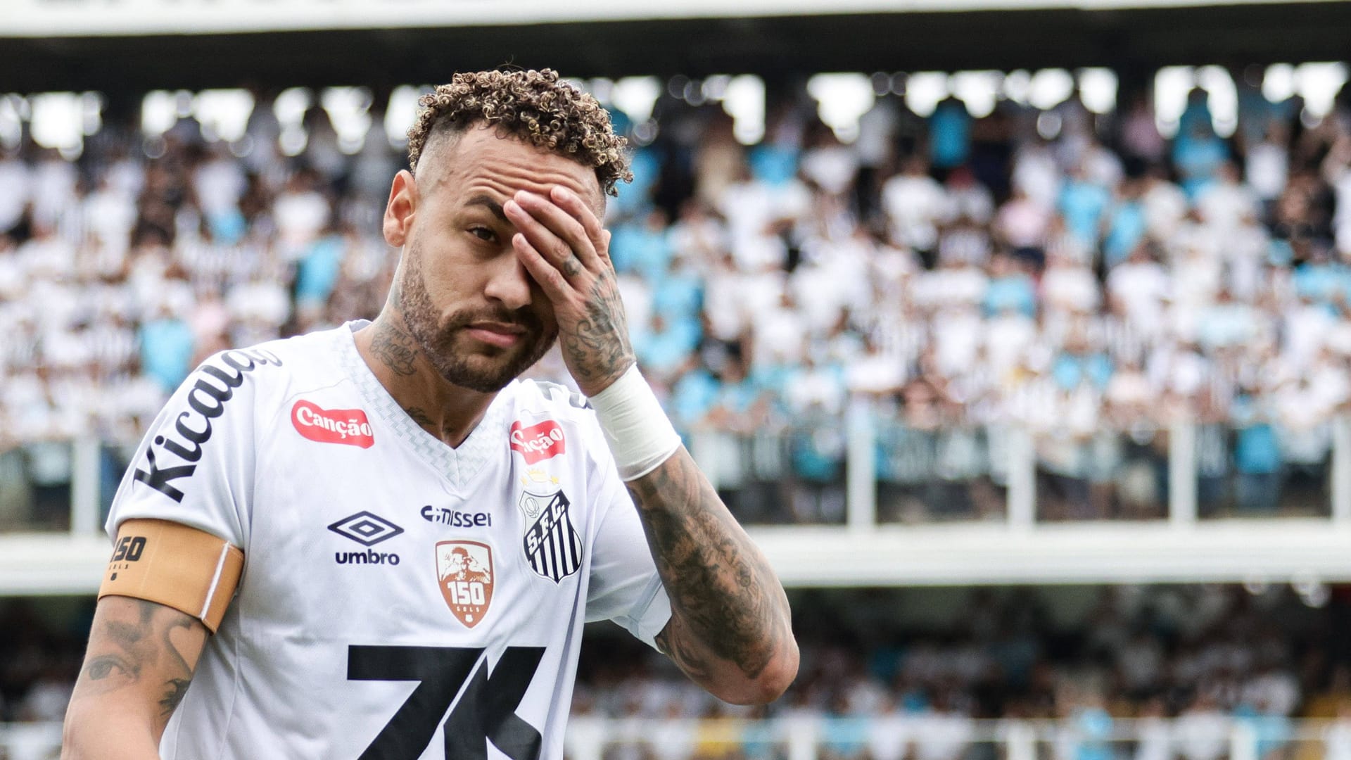 Neymar: He currently plays for FC Santos in Brazil.