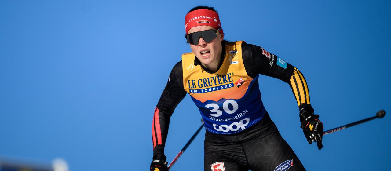 Cross-country skier Coletta Rydzek in action
