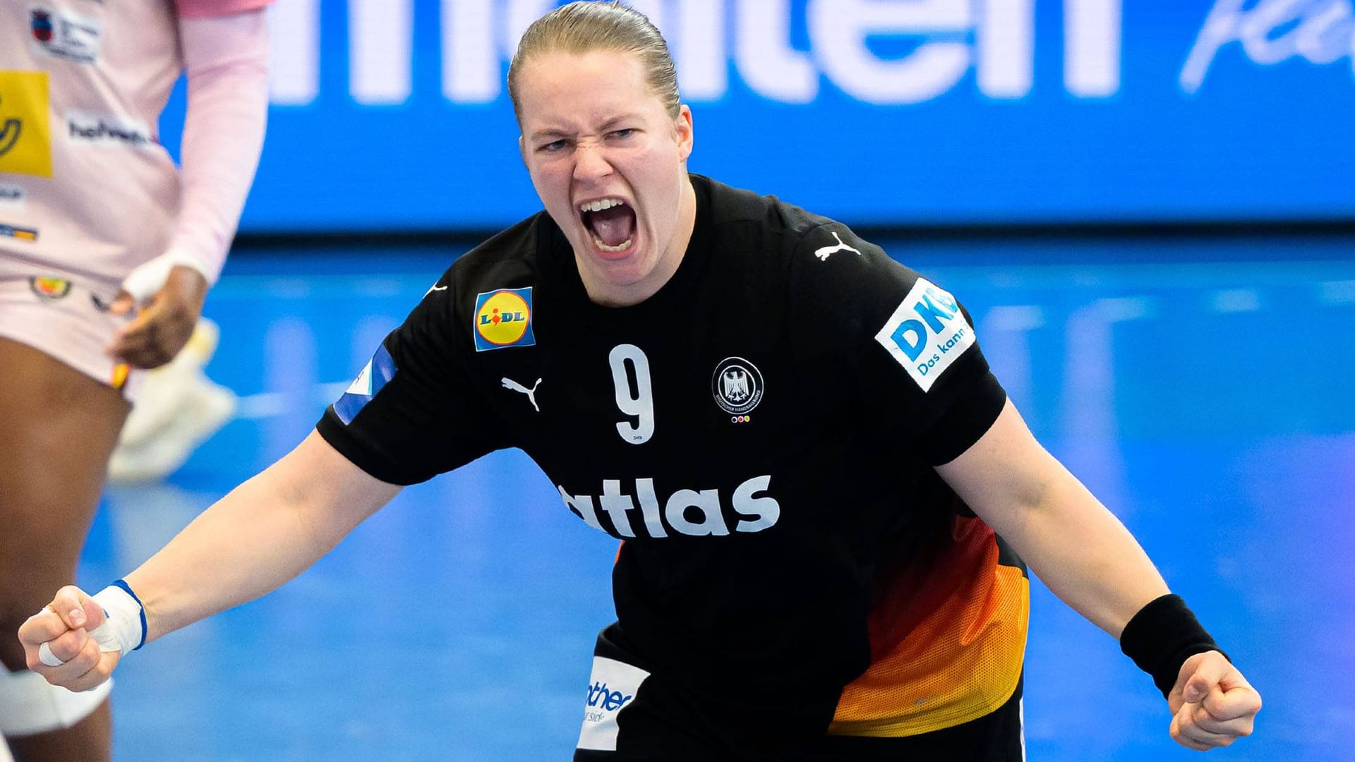 Lisa Antl: The German handball player can look forward to a full hall on Tuesday.