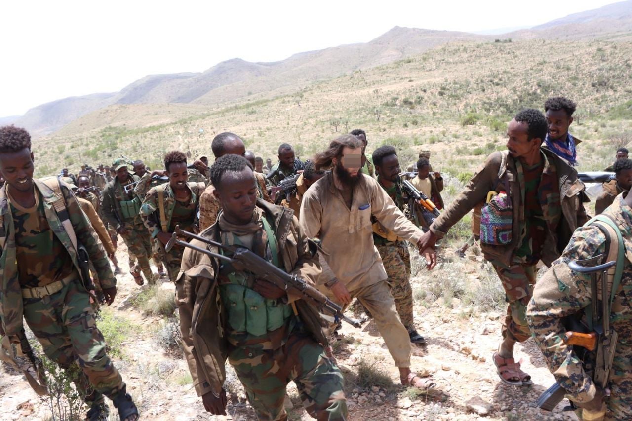 IS fighter Hassan Attar from Eindhoven. (Photo: X/Puntland Counter-Terrorism Operations.)