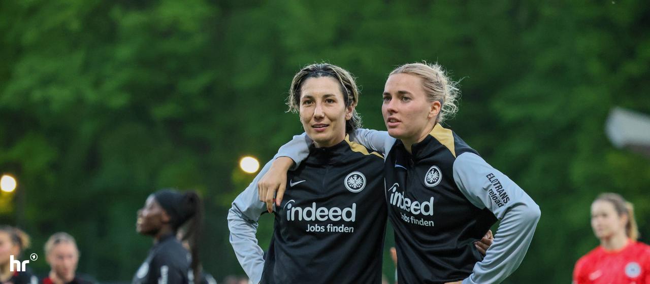 Sara Doorsoun and Laura Freigang are aiming for the Champions League with Eintracht.