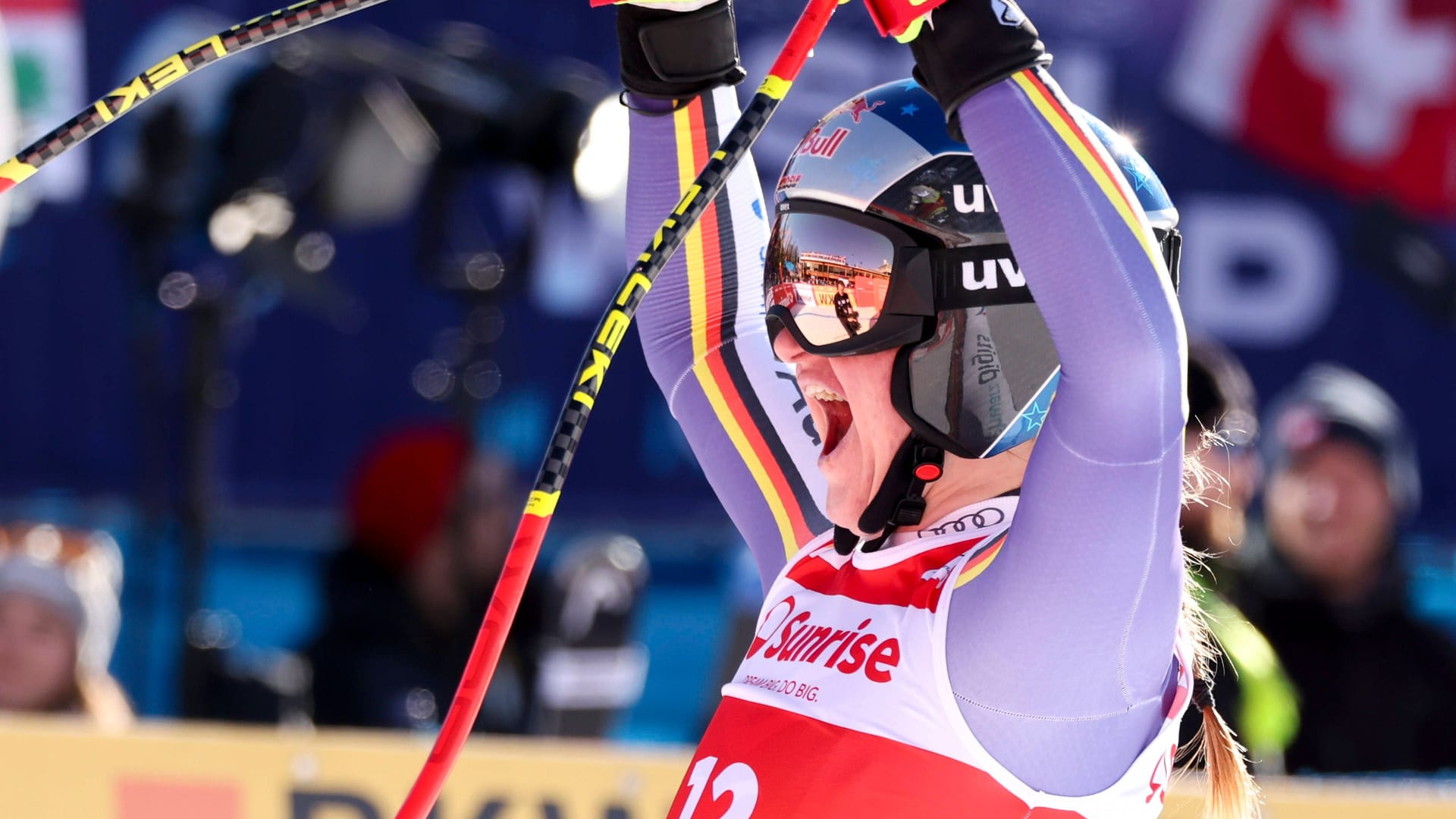 Emma Aicher: The German ski racer performed in St. Moritz.