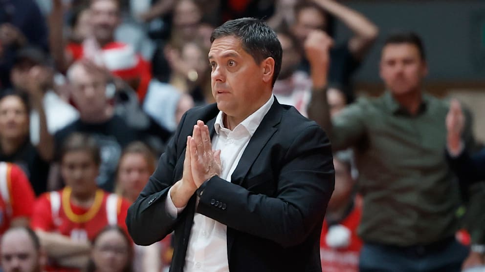 Zufrieden mit der zweiten Hälfte: Sasa Filipovski, Trainer der Würzburger