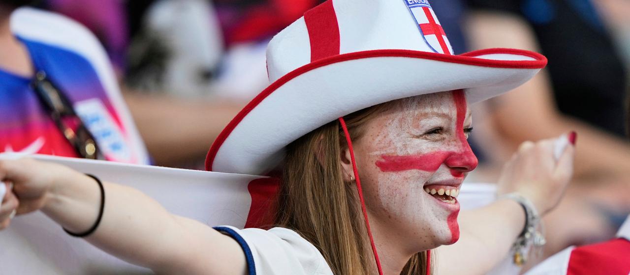An England fan