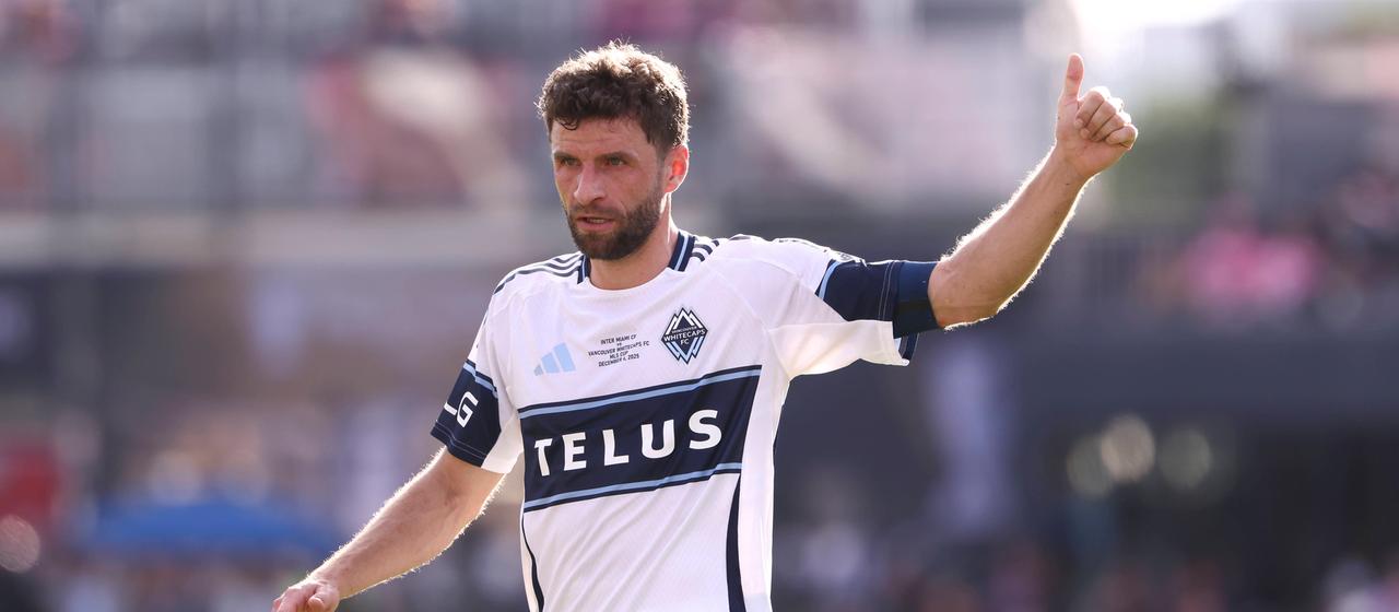 Thumbs up for another year in Vancouver: Thomas Müller