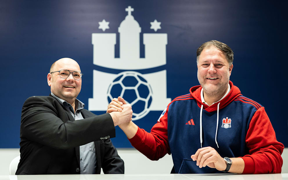 Geschäftsführer Christian Hüneburg (50/l.) und der Hamburger Unternehmer Philipp J. Müller (48)