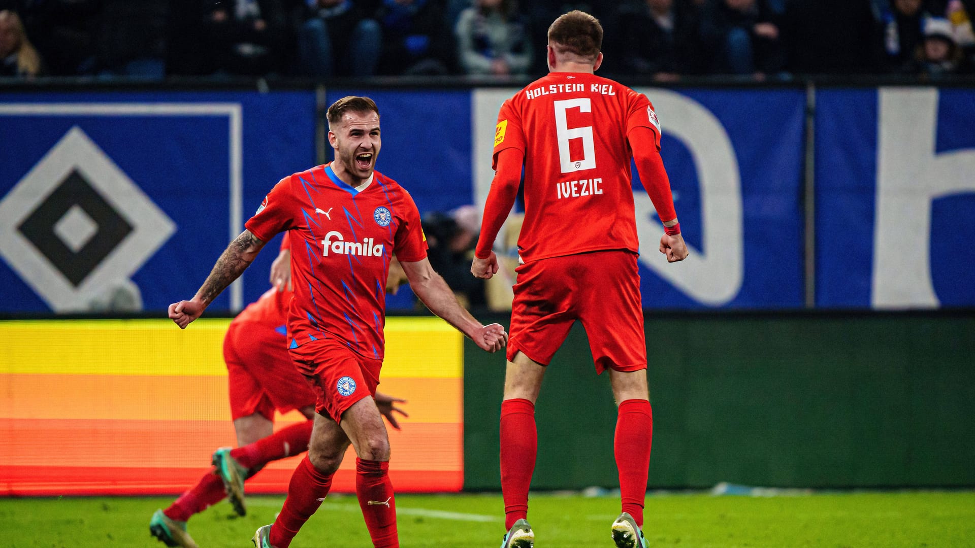 Most recently, only Kiel celebrated in Hamburg (archive photo): HSV has been waiting for a home win against their northern rivals for more than 60 years.