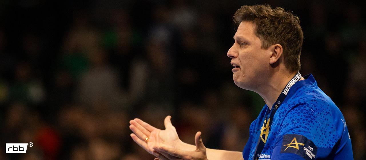 Nicolej Krickau, coach of Füchse Berlin (Source: picture alliance / Gonzales Photo/Inaki Esnaola | Gonzales Photo/Inaki Esnaola)