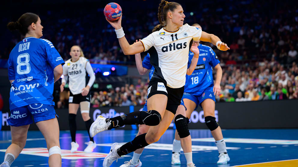 Xenia Smits (31) hier im Spiel gegen die Färörer Inseln