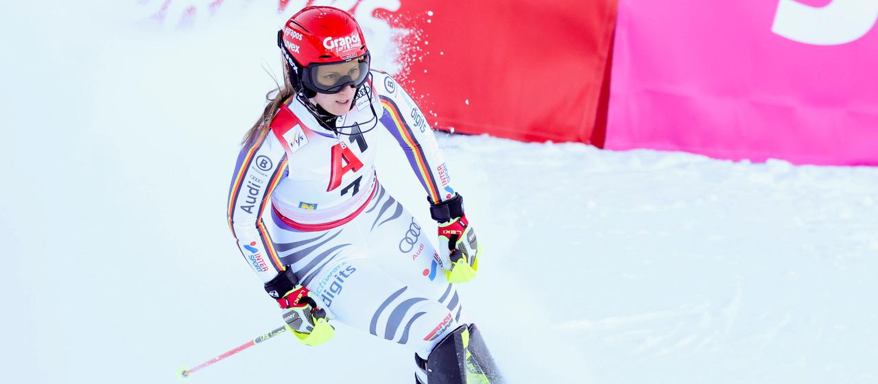 Lena Dürr in action in Semmering