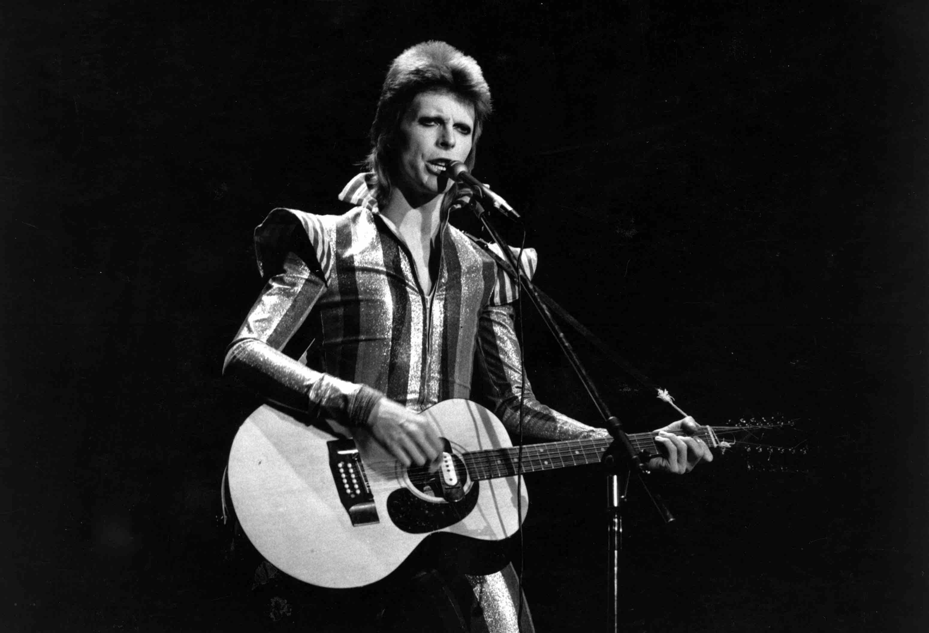 David Bowie in the Ziggy Stardust era