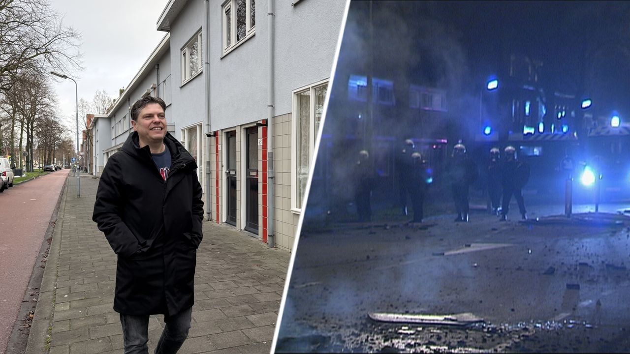 Gerard de Kloet fled into a house when the riot police withdrew 