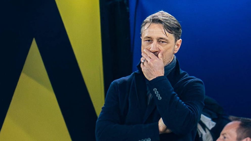 Niko Kovač: The coach has been on the sidelines at BVB since February.