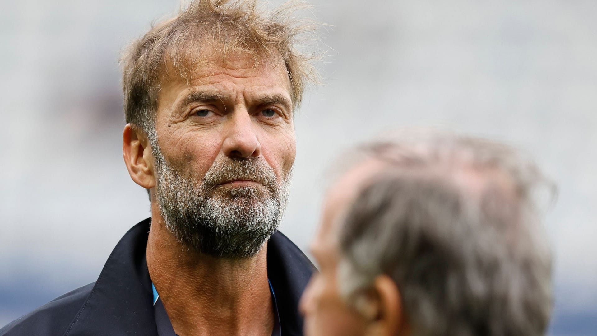 Jürgen Klopp: That one "Global Head of Soccer" at Red Bull is also involved in sports aid. Jürgen Klopp: That one "Global Head of Soccer" at Red Bull is also involved in sports aid.