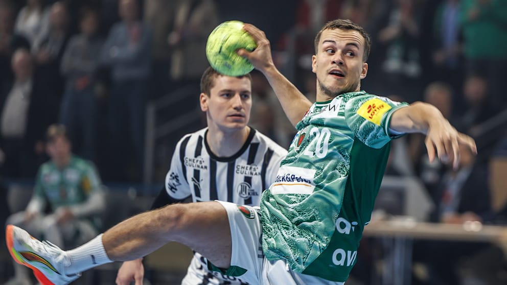 Grüße an den Bundestrainer Tim Freihöfer (23) machte ein gutes Spiel