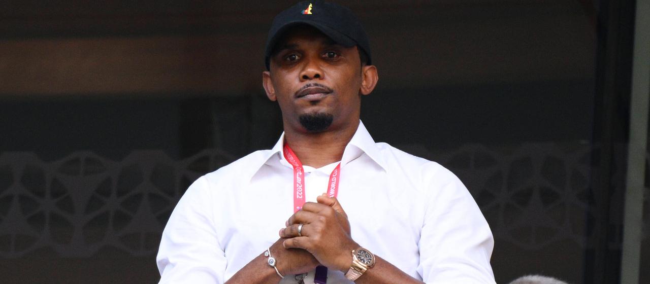 Former football player Samuel Eto'o has been President of the Fédération Camerounaise de Football since 2021.