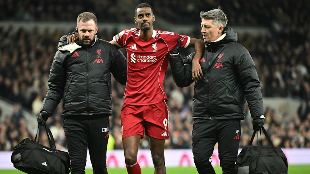 Auf Stürmer Alexander Isak (26/Beinbruch) muss Liverpool vorerst verzichten