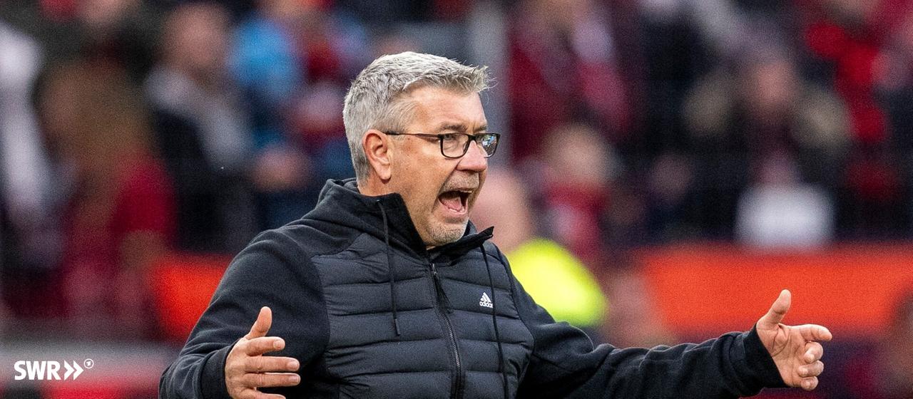 Coach Urs Fischer is supposed to save 1. FSV Mainz 05