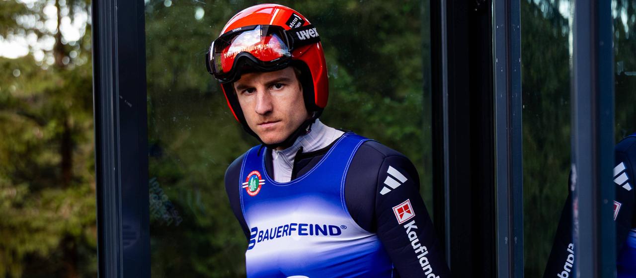 Ski jumper Karl Geiger