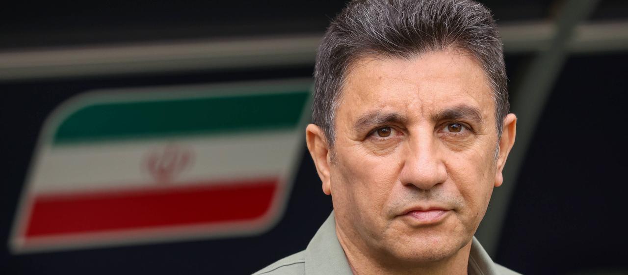 Amir Ghalenoei, the coach of the Iranian national team