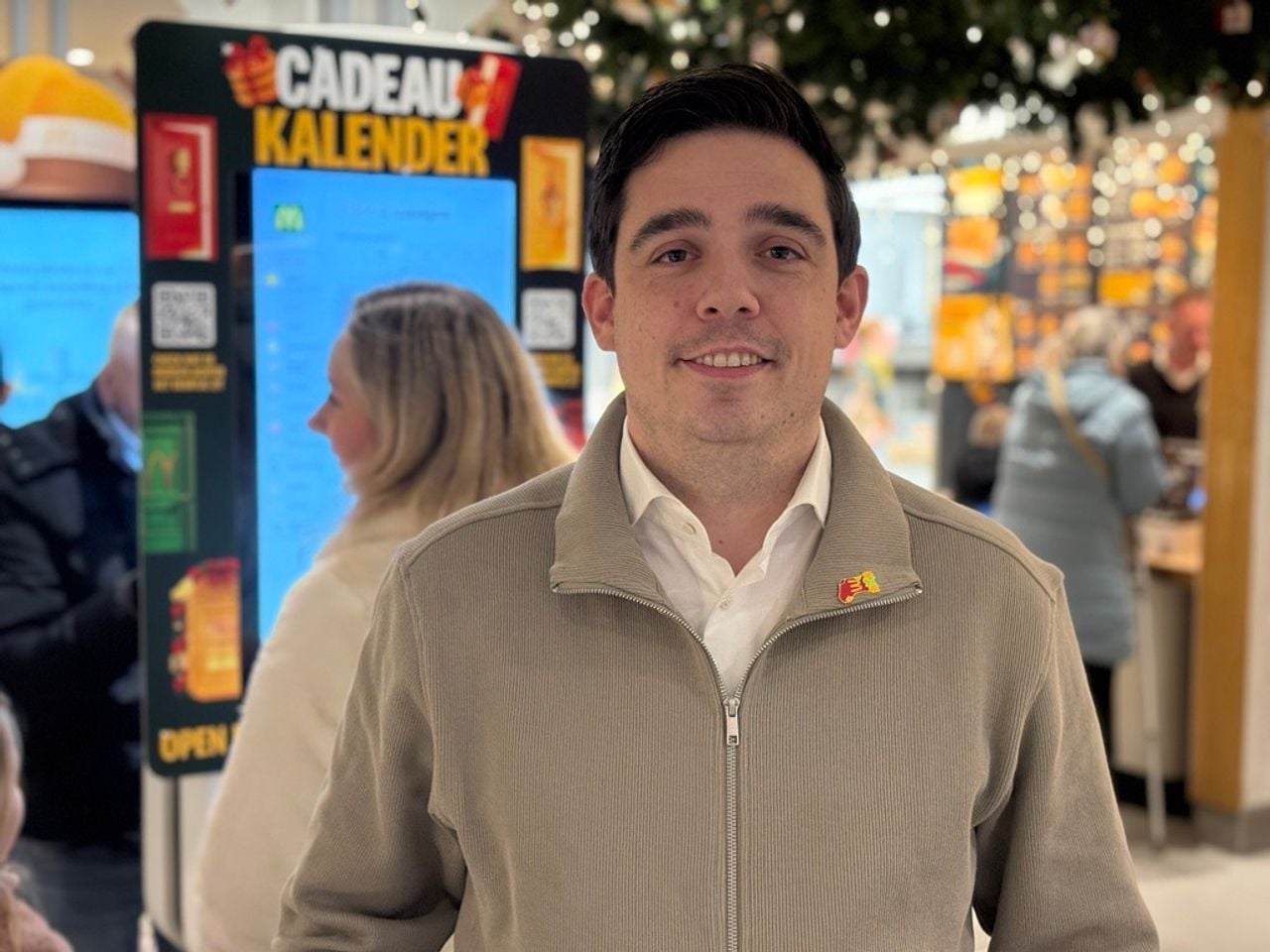 Franchisee Mathijs Penders (photo: Rogier van Son). 