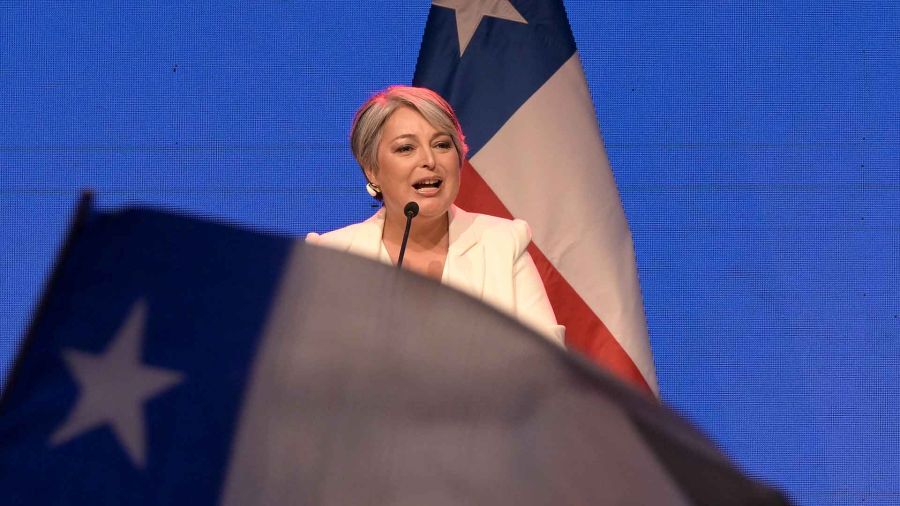 PHOTO GALLERY Jeannette Jara of the Unidad por Chile coalition