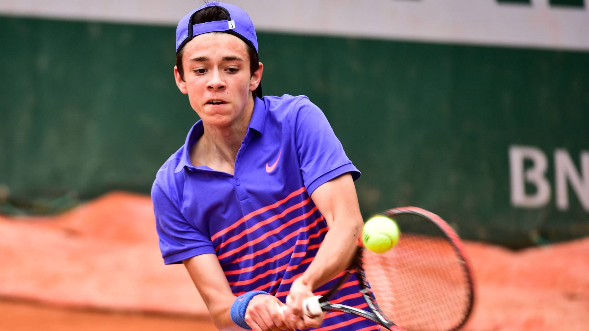 Quentin Folliot in 2015: The French tennis player has to take a long break from his career, if not even end it.