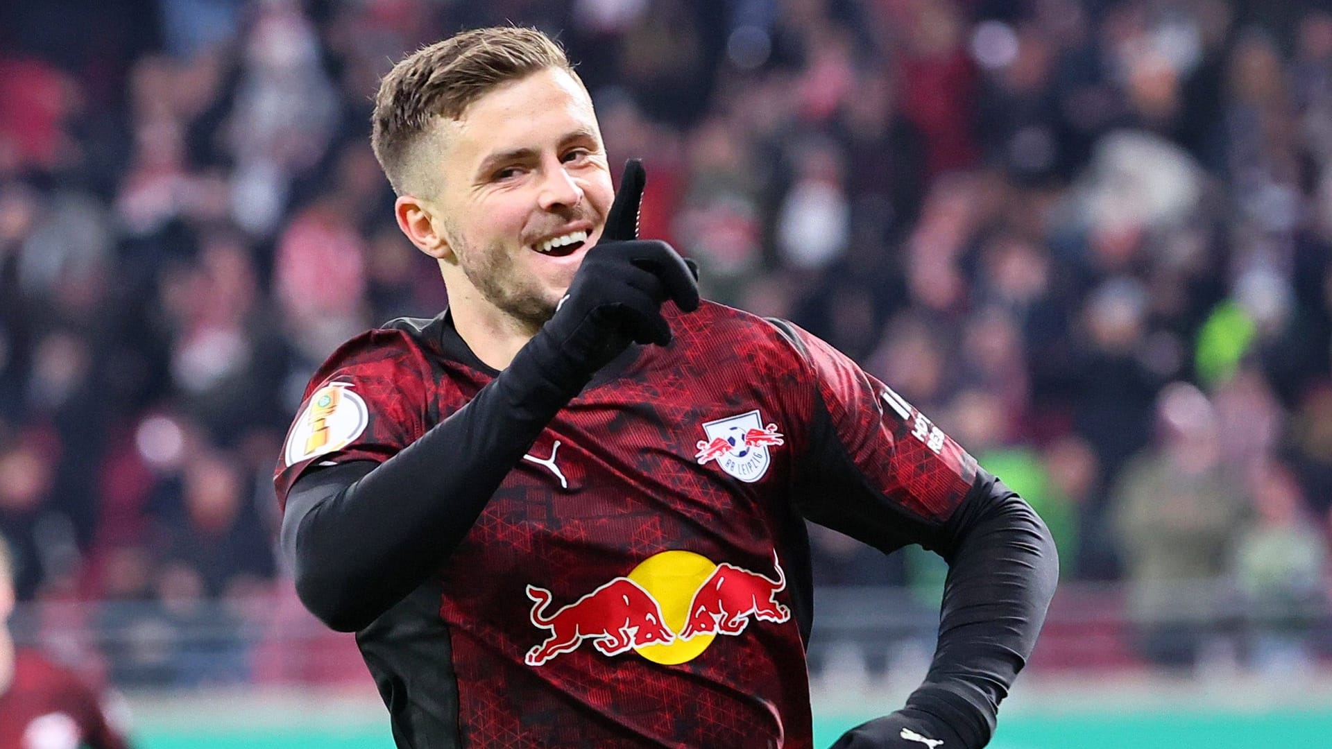 Christoph Baumgartner: The Leipzig player scored against Magdeburg.
