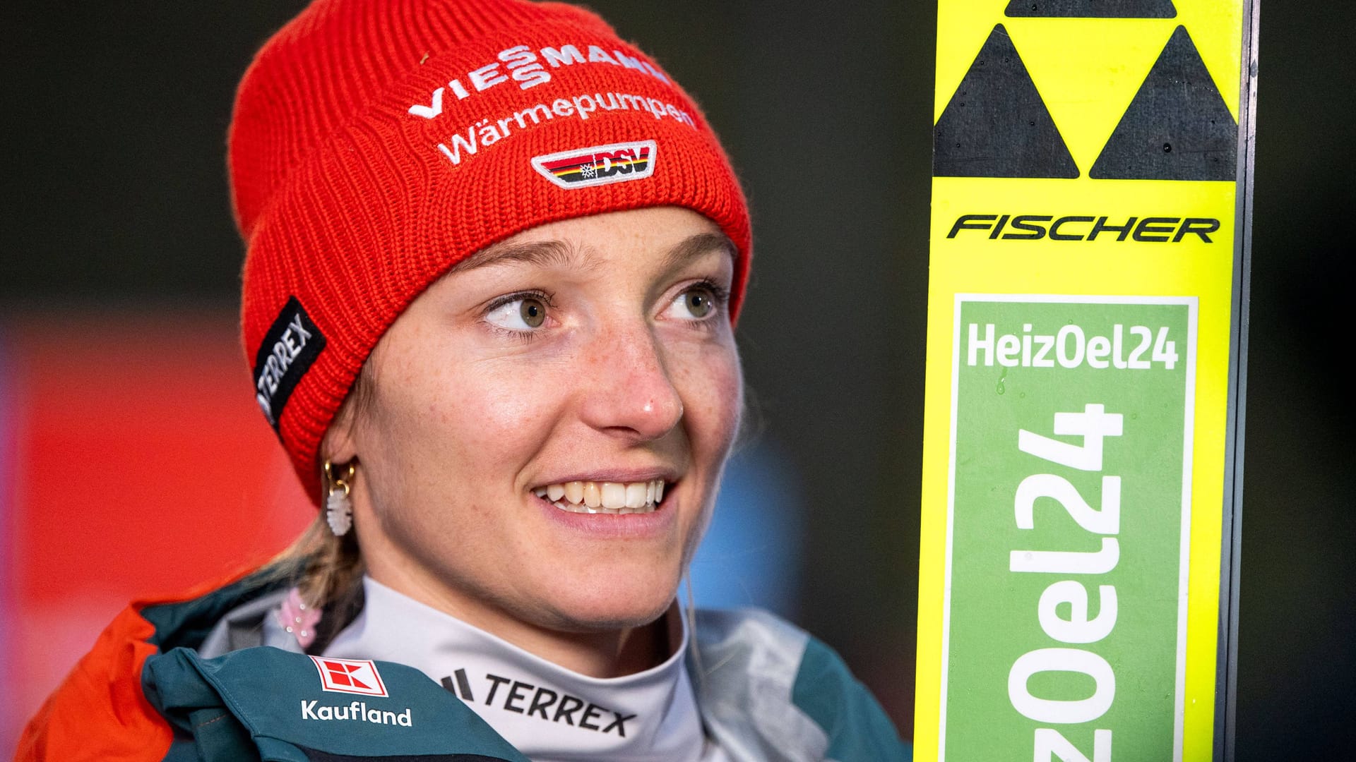 Katharina Schmid: The German has a large collection of medals.