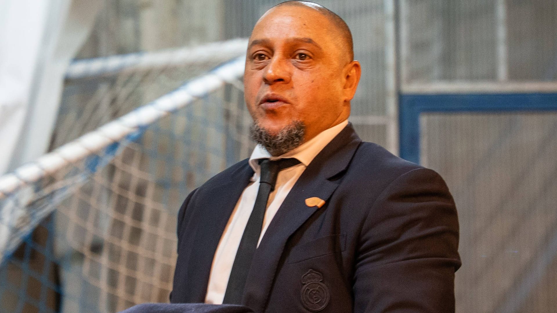 Roberto Carlos in December 2025: The Brazilian has been working as a club ambassador for Real Madrid for years.