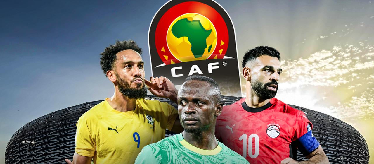 Pierre-Emerick Aubameyang, Sadio Mane and Mo Salah