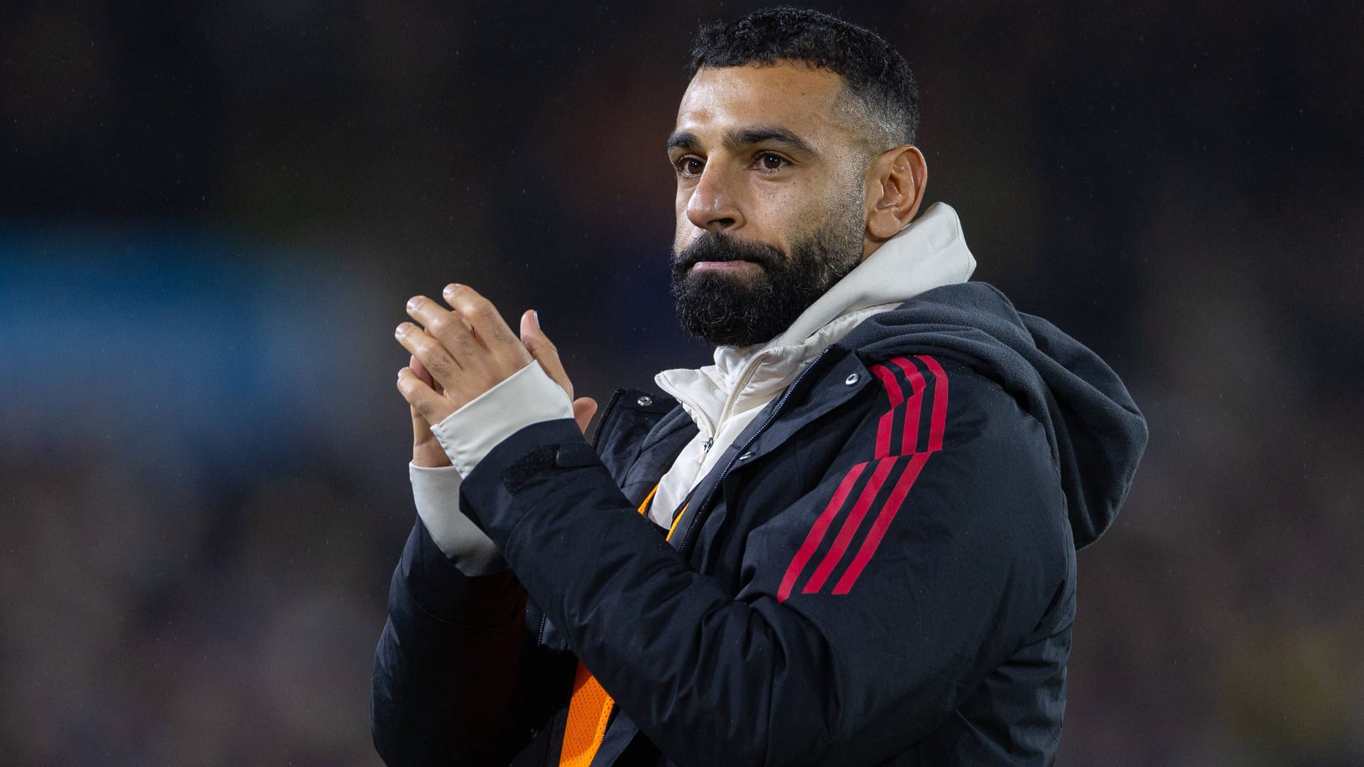 Out of sorts: Liverpool's Mo Salah after the 3-3 draw in Leeds. Out of sorts: Liverpool's Mo Salah after the 3-3 draw in Leeds.