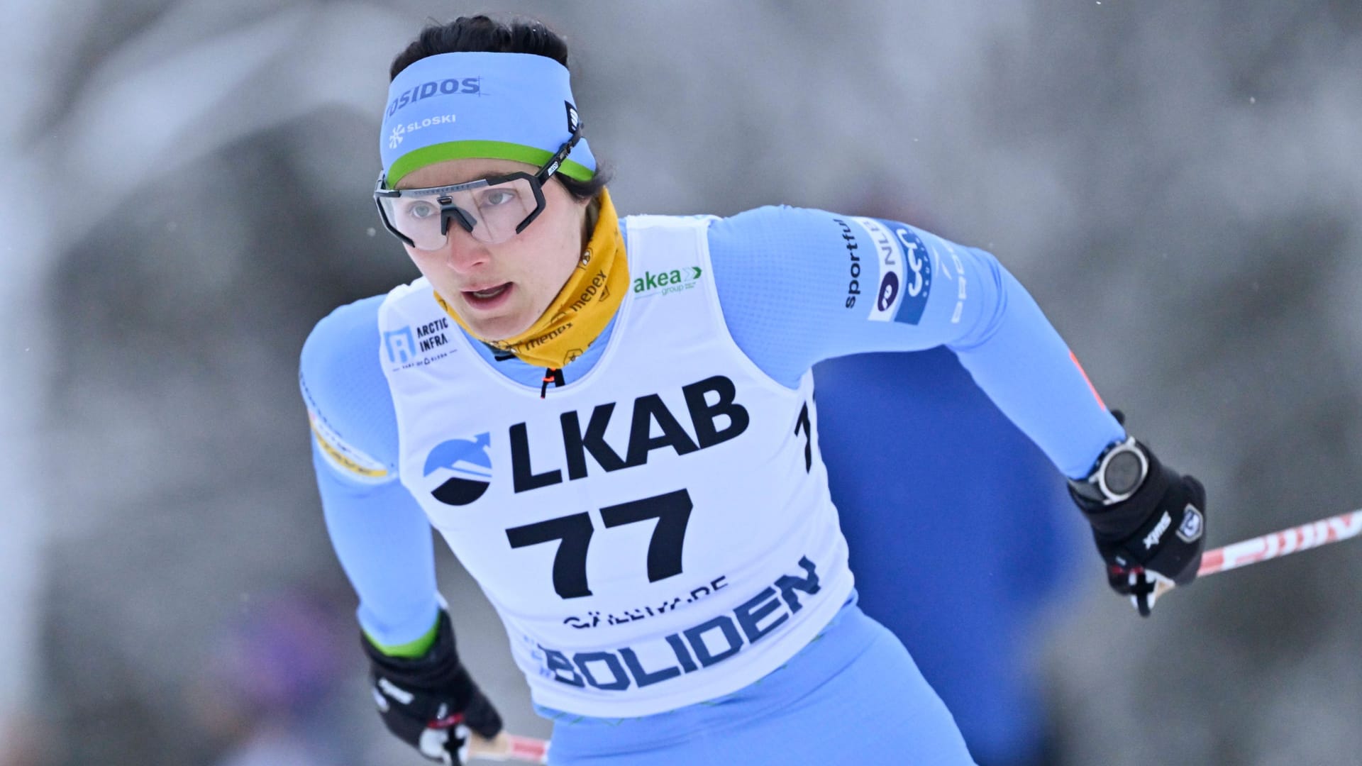 Eva Urevc: The Slovenian quits early.