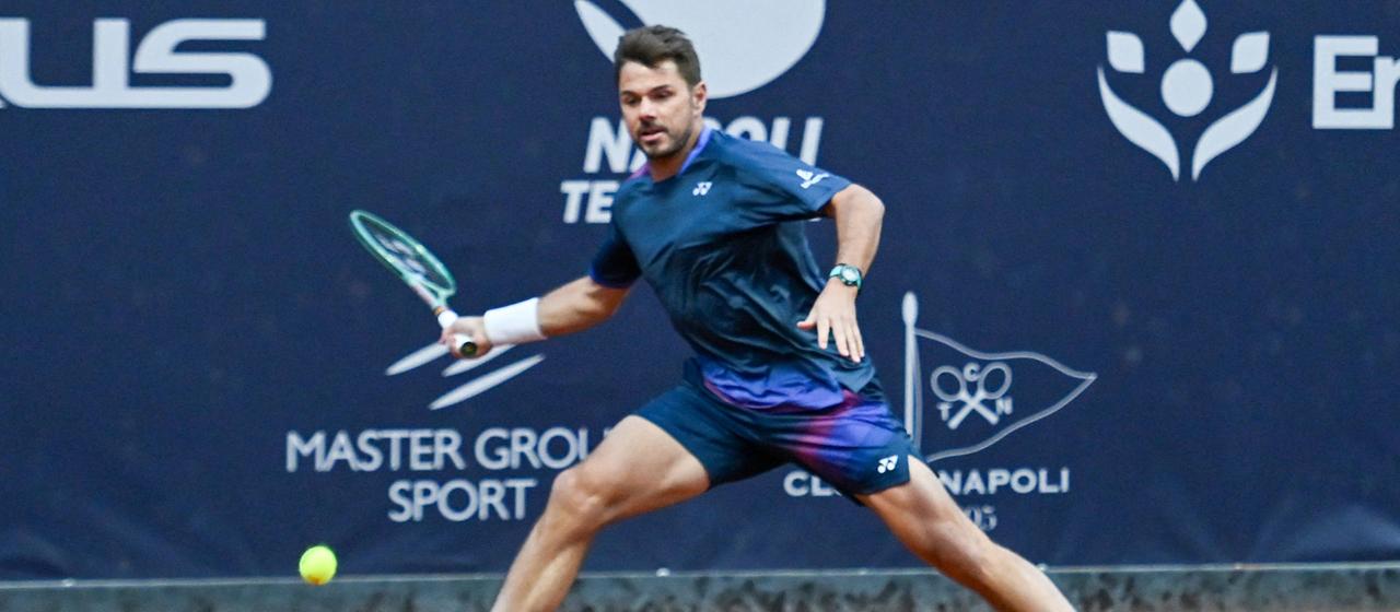 Stan Wrawinka at a tournament in Italy in spring 2024