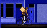 Many bicycle couriers are undocumented and therefore without rights. This is how the wrong-way drivers of Uber and Deliveroo live