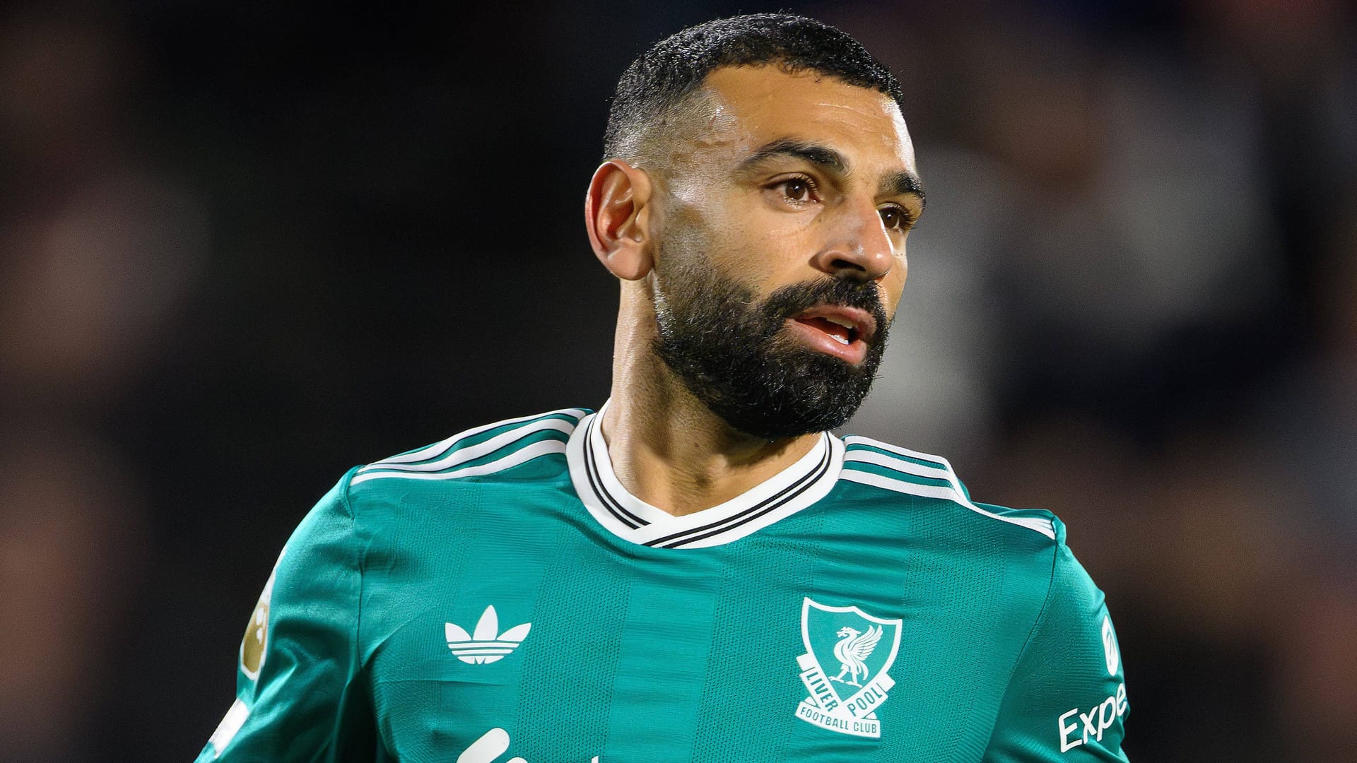 Mo Salah: He has been playing in Liverpool for eight years.