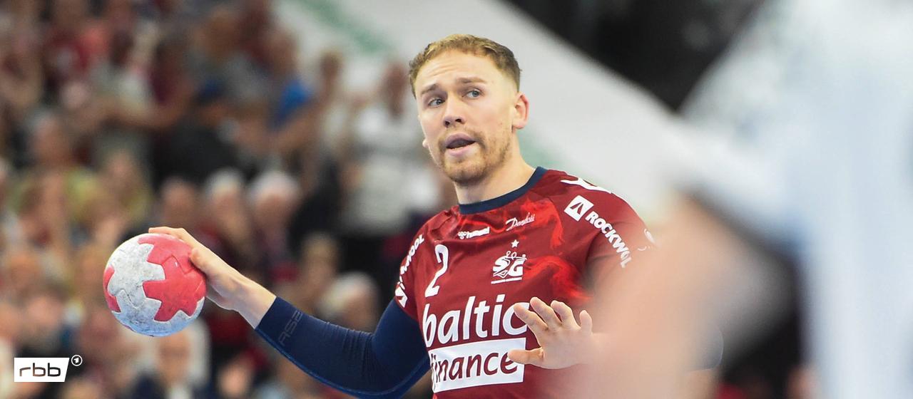Simon Pytlick, SG Flensburg-Handewitt photographed on October 11th, 2025, will move to the Füchse. (Source: Imago Images/Jan Kirschner)