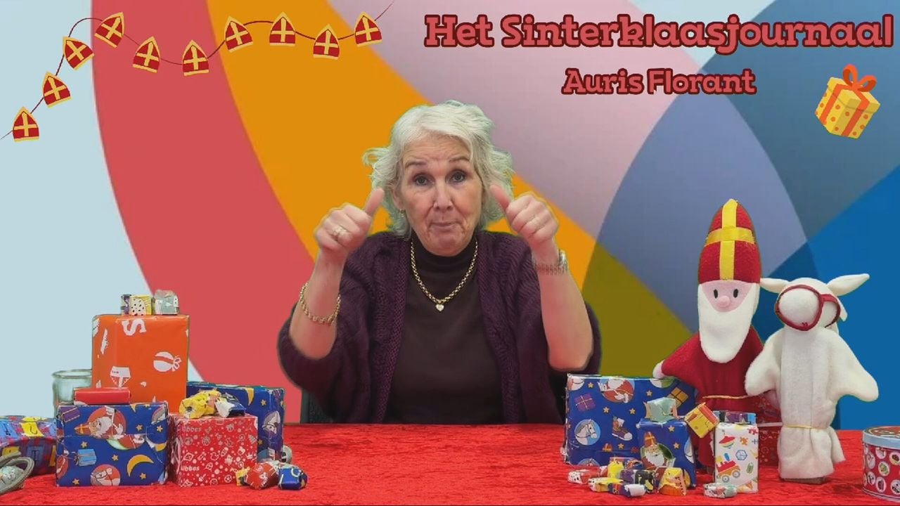 Miss Renee presents the Florant Sinterklaas news