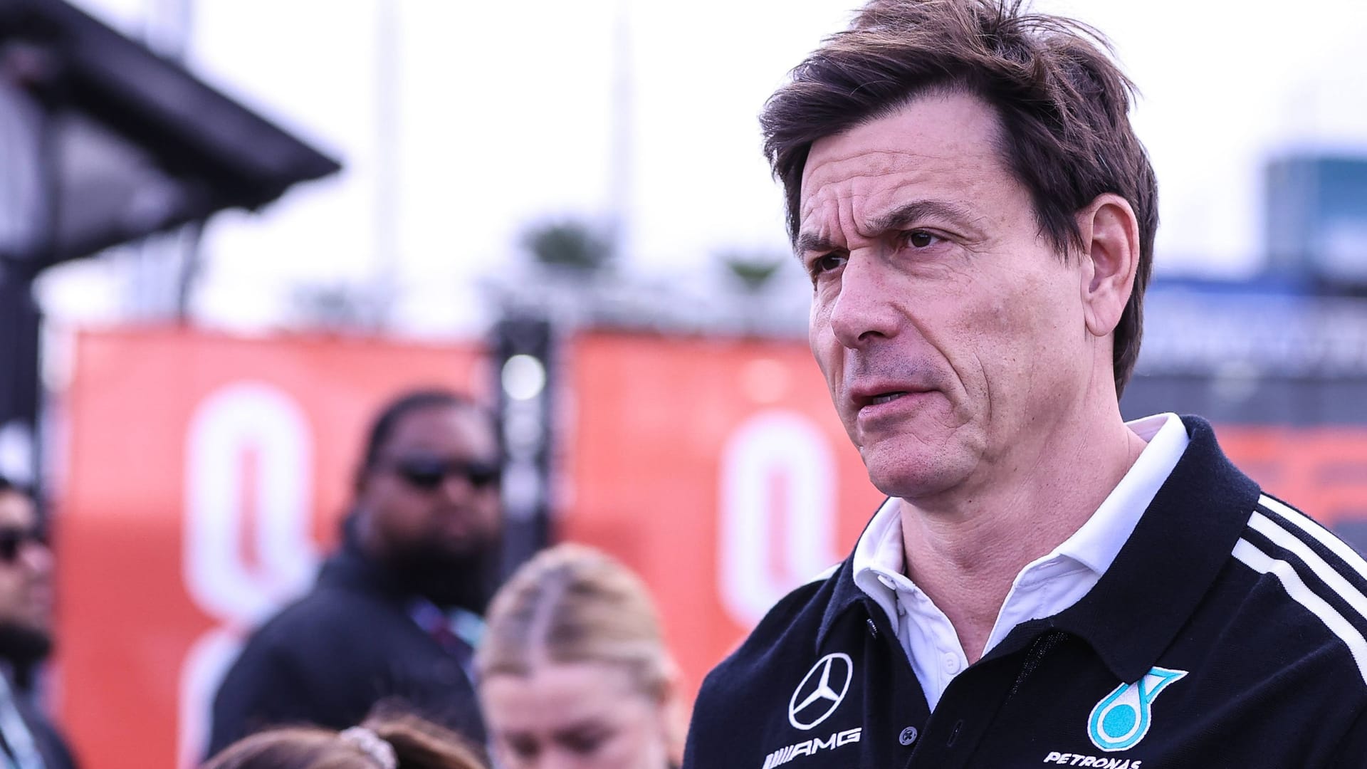 Toto Wolff: He is head of motorsport at Mercedes.