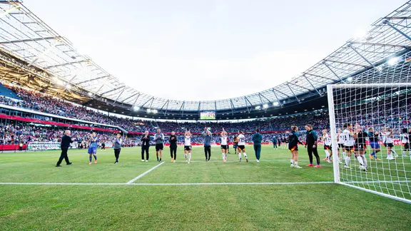 The European Championship qualifier in July 2024: Germany - Austria in the Heinz von Heiden Arena