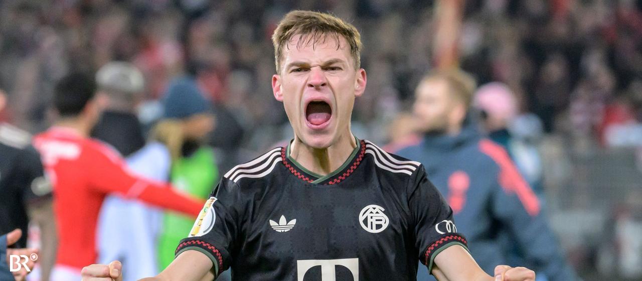 Joshua Kimmich after the cup victory at Union Berlin