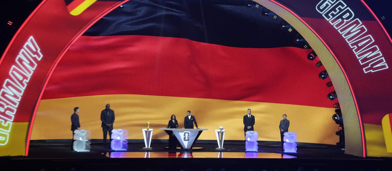 Germany will be drawn into Group E