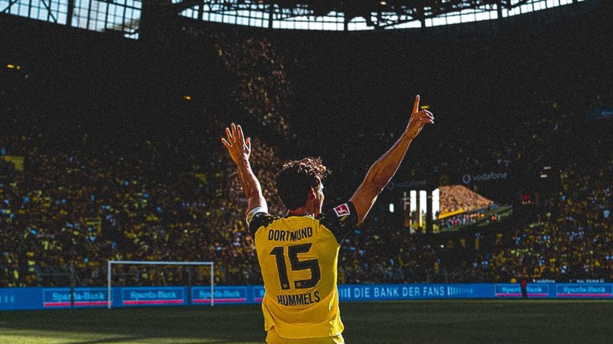 Mats Hummels said goodbye to Signal Iduna Park