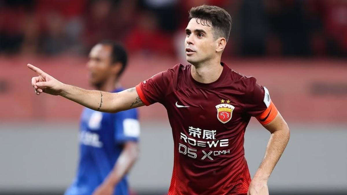 Brazilian Oscar has left Shanghai Port after nine seasons