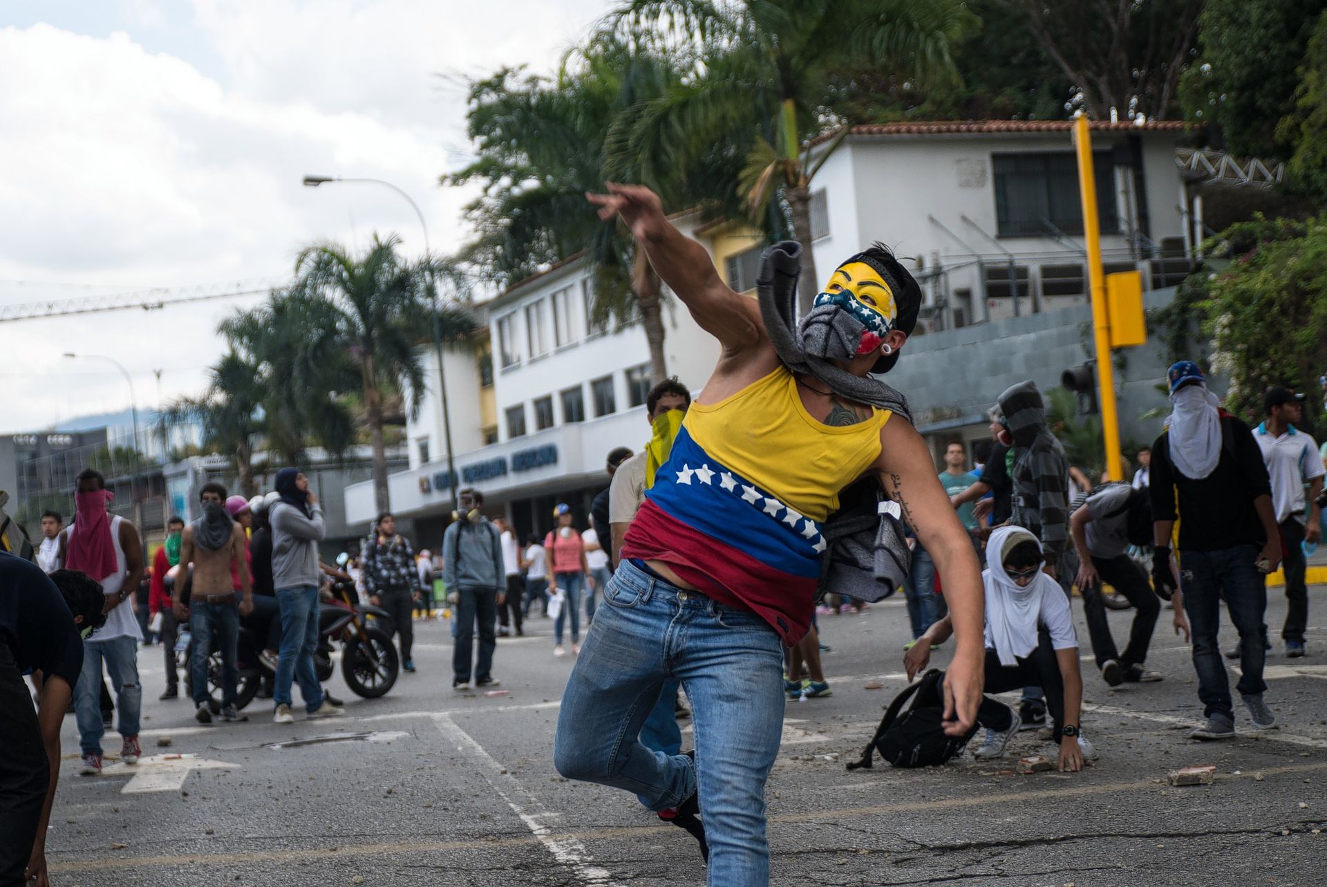 The first wave of protests against Maduro, in 2014, was immediately put down with brutal violence.