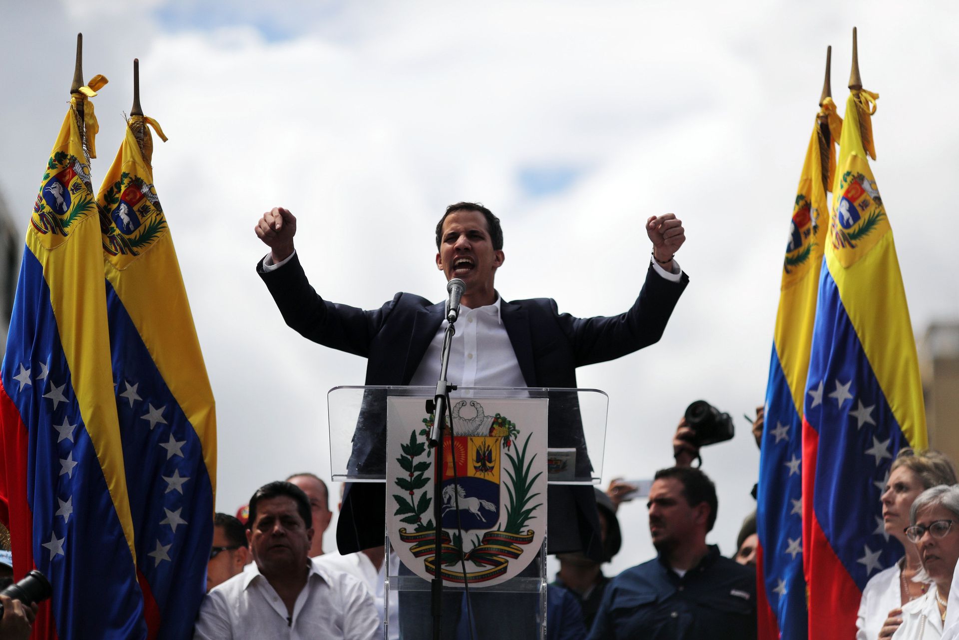 Juan Guaidó declared himself interim president after another fraudulent election and tried in vain to provoke a military coup against the Maduro regime with Western support.  