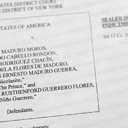 Accusation against Maduro | Photo: CEDOC