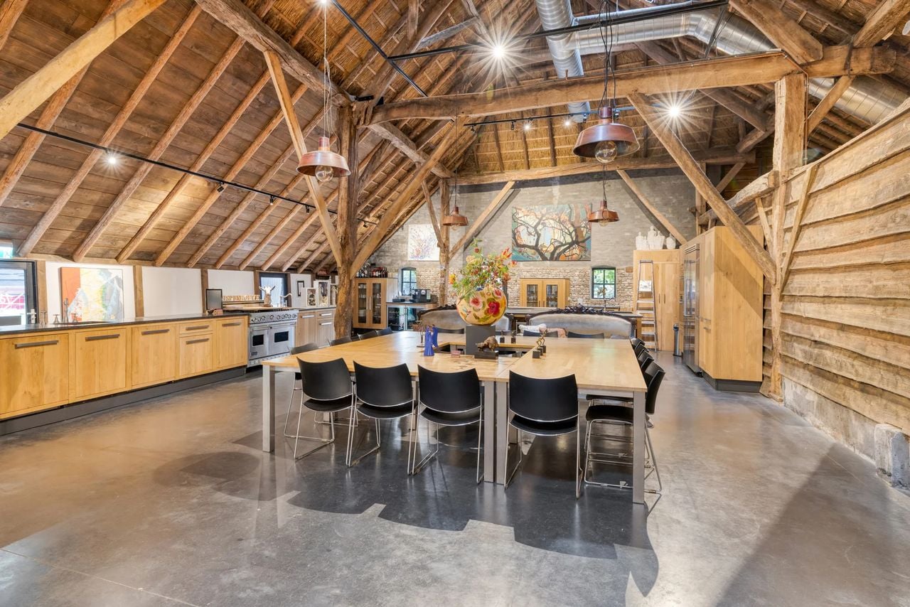 The Flemish barn (photo: Van de Wiel Makelaars)