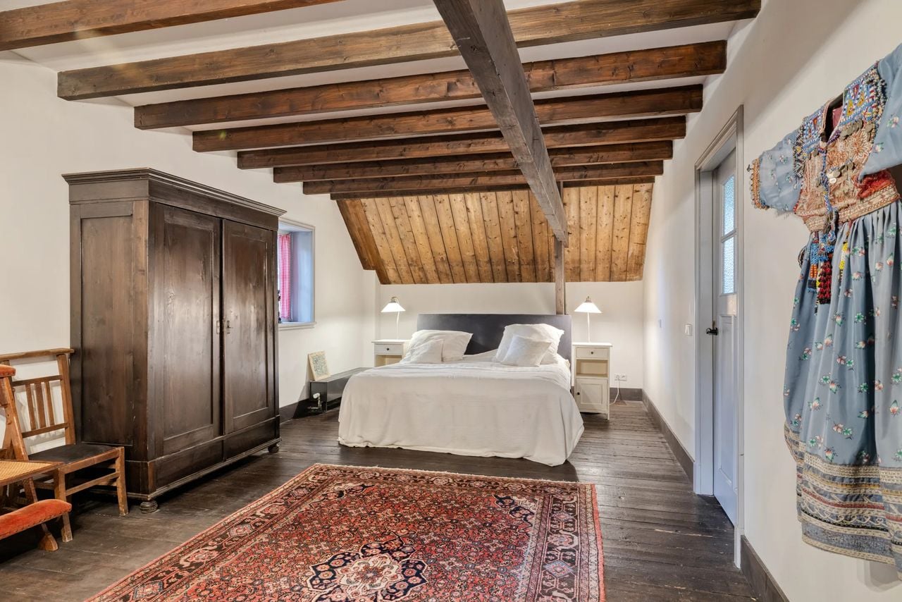 A bedroom (photo: Van de Wiel Makelaars).