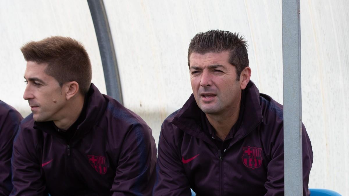 Artiga had Albertop Encinas as an assistant in the Barça quarry